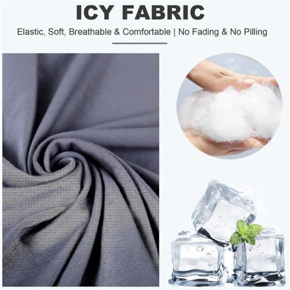 Sleep Mask for Women Men with Cooling/Heated Gel Pad for Dry Puffy Eyes - Picture 6 of 7